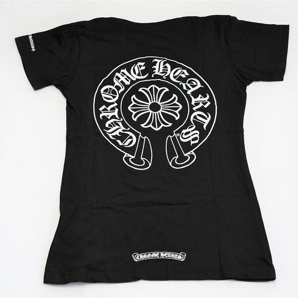 新作 【 CHROME HEARTS クロムハーツコピー 】TEE Tシャツ 黒 半袖11120125